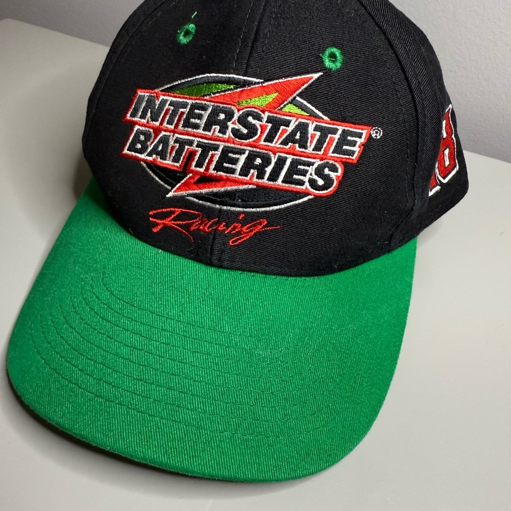 Interstate Batteries Racing #18 snap-back hat, one-size